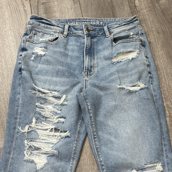 American Eagle Mom Jean size 6 stretch excellent condition SIZE 6 regular - Picture 2 of 5